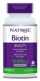 Natrol Biotin 100 tablets
