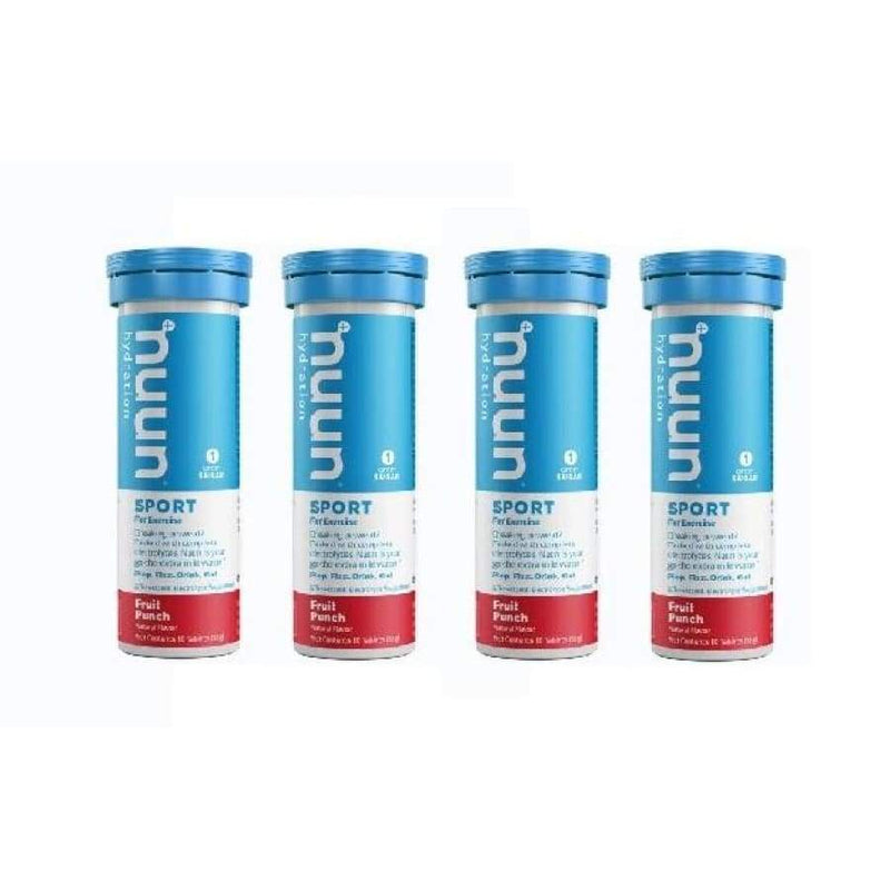 Nuun Sport Hydration & Electrolyte Replacement Tablets - Fruit Punch - High-quality Hydration Tablets by Nuun Hydration at BariatricPal Store