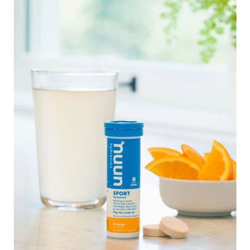 Nuun Sport Hydration & Electrolyte Replacement Tablets - Orange