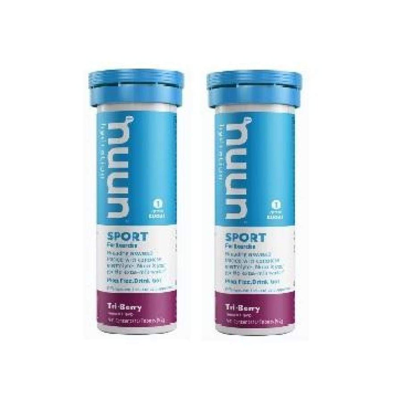 Nuun Sport Hydration & Electrolyte Replacement Tablets - Tri Berry - High-quality Hydration Tablets by Nuun Hydration at BariatricPal Store
