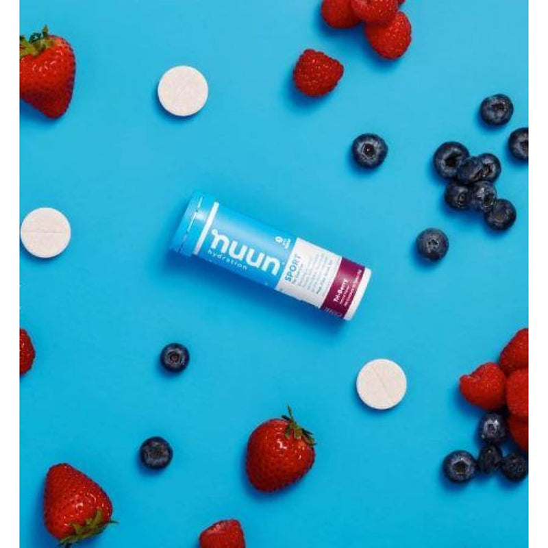 Nuun Sport Hydration & Electrolyte Replacement Tablets - Tri-Berry